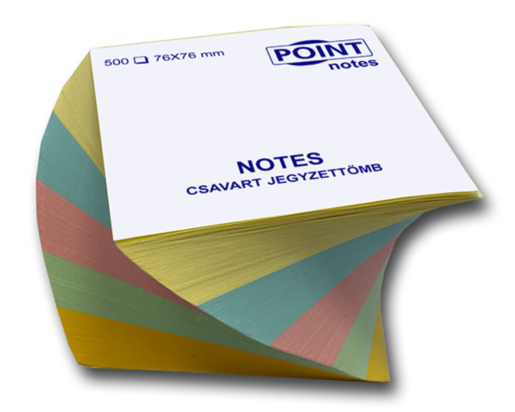 Különböző típusú jegyzettömbök
